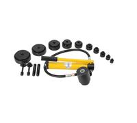 Mreryyse Kit de Perforation Hydraulique 15T, Perforatrice hydrauliques pour tôle 16-101mm, Cylindre de pompe hydraulique, Poinçonneuse Hydrauliques Manuelle