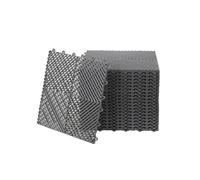 Mreryyse Lot de 20 Dalles de Sol de Garage, 40x40x1,8 cm Revêtement de Sol Garage en PP, Texture Double Face antidérapante, Tapis de sol de garage pour garages sous-sols ateliers de réparation, Gris