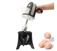 Mreryyse Petit Fabricant Automatique de Boulettes de Viande 220V, Noir