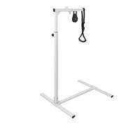 Mreryyse Potence de Lit, Barre Trapèze de Lit Réglable en Hauteur 135-175 cm, Capacité 150kg, Aide à se Lever pour Personnes Âgées, Handicapées, Alités, Hôpital, Maison de Retraite, Soins à Domicile