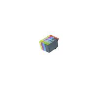 Mediarange mret163 cartouche dencre noir, bleu, rose, jaune