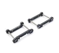MRFVASD RC Accessoires Voitures for Wltoys 144001 144002 124016 124017 124018 124019 Metal Front Rear Thickening Arm Remote Control Car Accessories Upgrades Replacement(Black)
