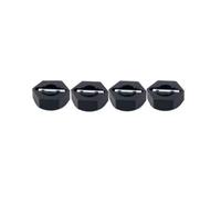 MRFVASD RC Accessoires Voitures pour HSP 94101 94102 94103 94107 94110 94111 94122 94123 1/10 4Pcs 102042 12mm 5.0 Aluminium Roue Hex Adaptateur avec Broches Rc Voiture Pièces Remplacement(Black)