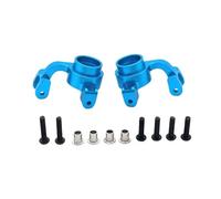MRFVASD RC Accessoires Voitures pour MJX 7303 1/7 Coupelle Direction Avant Métal P73230B Télécommande Voiture Tout-Terrain Accessoires Mises À Niveau Remplacement Réparation(Blue)