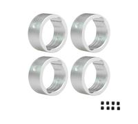 MRFVASD RC Accessoires Voitures pour Traxxas 4 Roues Motrices pour XRT 8S-78086-4 1/6 Coupelle Joint Renforcée Alliage D'aluminium Transmission Extérieure Accessoires Mises À Niveau Voiture(Silver)