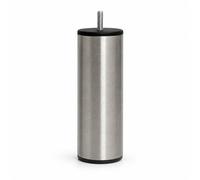 MRG Jeu de pieds Cylindre Samoa H17cm D6cm inox filetage 8mm