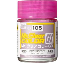 Mrhobby - Mr. Clear Color Gx 18 Ml Clear Pink Gx-105mrh-gx-105
