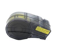 MRHZKE Black on Yellow Cartridge M21-1500-427 Ruban Compatible avec BMP21 BMP21-Plus BMP21-lab(5pcs with Chip)