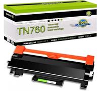 MRHZKE Cartouche de Toner Compatible avec Les modèles d'imprimante DCP-L2550DW HL-L2350DW Remplacement Compatible avec TN760 TN730 avec Puce(1PK)