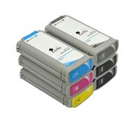 MRHZKE Cartouche d'encre 72 Compatible avec l'imprimante T1100 T1120ps T1100ps 1100 T610T1100 Remplacement 72 Cartouches d'encre