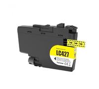 MRHZKE Cartouche d'encre Compatible LC427 Compatible avec HL-J6010DW J5955DW J6955DW J6957DW MFC-J6959DW, capacité Standard(1pcs Yellow)