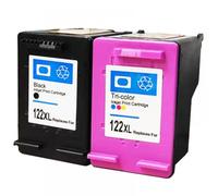 MRHZKE Cartouche d'encre Hicor Compatible avec Deskjet 1000 1050 1050A 1510 2000 2050 3000 3050 modèles Comprenant Le Remplacement de la tête d'impression Couleur 122XL
