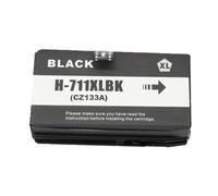 MRHZKE Cartouche d'encre Pleine d'encre 711XL Compatible avec imprimante 711XL DesignJet T120 T520(BK)
