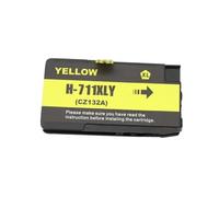 MRHZKE Cartouche d'encre Pleine d'encre 711XL Compatible avec imprimante 711XL DesignJet T120 T520(Y)