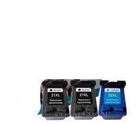 MRHZKE Cartouche d'encre rechargée Compatible avec imprimantes 21 22 XL, Compatible avec Deskjet D1560 D2360 F2180 F4140 F2187 F2224 F2280 F2290 F4172 F4180 F4190(1PK-Black)
