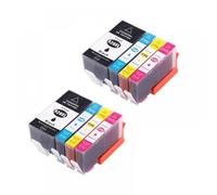 MRHZKE Cartouches d'encre à 4 Packs Compatible avec Les imprimantes HP920XL OfficeJet 6000 6500 6500A 7000 7500 7500A avec Puce(2BK 2C 2Y 2M)