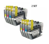 MRHZKE Cartouches d'encre Compatible avec DCP-J772DW J774DW MFC-J890DW J895DW Printers ASW LC3213 LC3213XL Remplacement(2set 8PK)
