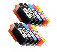 MRHZKE Cartouches d'encre Compatible avec Les imprimantes Photosmart 6525 7510 7515 7520 B010A B110A B110C B110E B111A Remplacement Compatible avec 364xl 364 Encre(2SET 10PCS)
