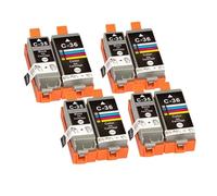 MRHZKE Cartouches d'encre de Remplacement compatibles avec PGI-35 PGI35 PGI-35BK CLI-36 Compatible avec IP100B IP100 IP100 et 260 320 imprimantes(4set 8PK)