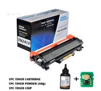 MRHZKE Chip TN2420 TN2410 Toner Cartridge Remplacement Compatible avec MFC L2750DW L2730DW L2710DW L2710DN HL L2375DW L2370DN L2350DW L2310D L2350D Printer(TN2410 1.2K 1Set)