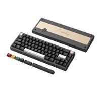 MRHZKE Clavier de Jeu SK65 65% Mécanique(Anodized Black)