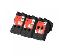 MRHZKE Imprimer la tête Compatible avec G1100 G1110 G1111 G2100 G2110 G2111 G3100 G3110 G3111 G4100 G4110 Remplacement QY6-8001 QY6-8017(2Black 1Color)