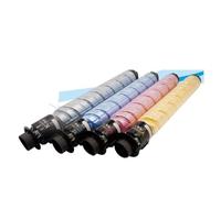MRHZKE Lot de 4 Cartouches de Toner Couleur 842554 842555 842556 842557 compatibles avec Les imprimantes IM C2010 C2510 Noir 16 500 Couleurs 10 500 Pages