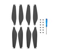 MRHZKE Lot de 8 16 hélices 6030 compatibles avec 4 Pro 3 Pro Drone Accessoires légers pour ventilateurs d'aile (8 pièces, argenté)