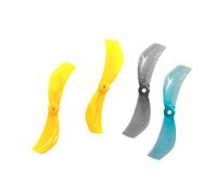 MRHZKE Lot de 8 4 paires d'hélices CCW CW 2-1610 1 6 x 10 1 6 x 15 40 mm pour drone RC avion compatible avec pièces de moteur sans balais creux (4 paires 1610 jaune)