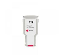 MRHZKE Pigment 300 ML Pigment 130 ML Cartouche à Encre de Colorant avec Puce Compatible avec 727 727xl imprimantes et DesignJet T920 T930 T1530 T2530 T1500 T2500 Série(M 300ml Dye)