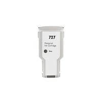 MRHZKE Pigment 300 ML Pigment 130 ML Cartouche à Encre de Colorant avec Puce Compatible avec 727 727xl imprimantes et DesignJet T920 T930 T1530 T2530 T1500 T2500 Série(GY 300ml Dye)