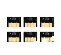 MRHZKE Puce de Cartouche d'encre 727 Compatible avec imprimantes DesignJet T920, T1500, T2500, T930, T1530, T2530, Puce de Mise à Niveau(1PC - GY - 300ml)