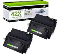 MRHZKE Remplacement de la Cartouche de Toner Compatible avec 42x Q5942X Q1338A Utilisation avec Print 4250 4250N 4250TN(2PK)
