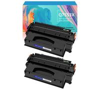 MRHZKE Remplacement de la Cartouche de Toner Compatible avec 49x Q5949X 53X Q7553X Compatible avec 1320 1320N 1320NW 3390 3392 PRIMENTS DE SÉRIE par(2PK)