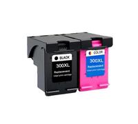 MRHZKE Remplacement de la Cartouche d'encre Compatible avec Les imprimantes 300 300xl DeskJet D1660 D2560 D2660 D5560 F2420 F2480 F2492(1 Black 1 Color)