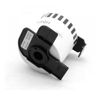 MRHZKE Rouleau d'étiquette de Papier Thermique continu DK-22205 DK-22210 DK-22214 DK-22223 DK-22225 DK-22243 DK-44205 DK-22246 Compatible avec Les imprimantes étiquettes(DK-44205)