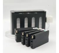 MRHZKE Système d'alimentation Continue en Encre CISS, Compatible avec Officejet Pro 7740 8210 8710 8715 8740 8720 8725 8730, avec Puce Arc Compatible avec Encre 953XL