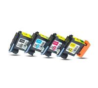 MRHZKE Tête d'impression 11 de Remplacement Compatible avec 11 Designjet 100 110 500 510 500PS C4810A C4811A C4812A C4813A(1 Set)