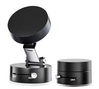 MriiVox Support Magnétique pour Téléphone avec Ventouse sous Vide, Pliable Support Téléphone Voiture Magnétique pour Série iPhone 16/15/14/13/12, Convient à Toutes Les Surfaces Lisses