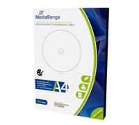 [MRINK130] MediaRange Pack etiquettes CD/DVD/BDs (15mm-118mm)