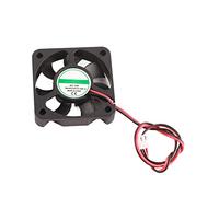 Mrisata 50mm X 50mm 1205 Ventilateur de Refroidissement 25mm Ventilateur 12v 10×10×2 2pcs Accessoire D'Imprimante 3D Partie DIY 5010 Ventilateur de Refroidissement 2pin 12v 4000 6500 RPM
