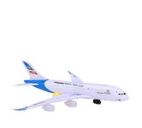 Mrisata Avion A380, Modèle d'avion électrique de 43 Cm de Long avec Son et Lumière, pour Jouets d'enfants à Partir de 3 Ans (modèle réduit d'avion)