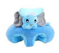 Mrisata Canapé de Siège de Soutien pour bébé, Chaise Assise Douce en Forme D'animal pour bébé Qui Apprend à S'asseoir avec Base Antidérapante, Design de Dessin animé pour Siège de