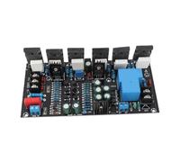 Mrisata Carte Amplificateur Audio Monocanal, Module D'amplification de | Support PCB 300 W DC ± 20-12 V pour Projets Audio , Circuit optimisé pour un Rapport de Bruit élevé, Forte Force