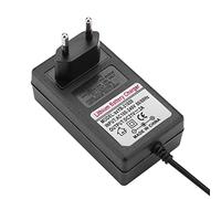 Mrisata Chargeur de Batterie au Lithium-ION, Adaptateur d'alimentation AC DC 21 V 2 A avec Protection de sécurité, Adaptateur d'alimentation 21 V pour Phare, (Prise UE)