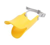 Mrisata Housse de Muselière pour Chien en Forme de Bouche de Canard Anti-Morsure, Muselière Douce Anti-Appel en Forme de Bouche de Canard pour Chiens, avec Sangle Réglable, pour l (S)