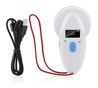 Mrisata Lecteur RFID Portable Rechargeable à Micropuce, Scanner D'affichage OLED avec Bluetooth pour Lecture de Puce D'identification d'animal FDX A FDX B EM4102 HDX, Transfert de