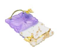 Mrisata Palette D'art D'ongle Semi-transparente, Planche de Mélange de Résine pour Vernis Gel Empêchant le Glissement, avec Bords Arrondis Lisses pour un Usage Domestique dans un (Violette)