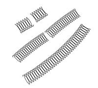 Mrisata Peigne Fixateur de Finition de Cheveux en Forme de U, Outil de Coiffure Flexible et Invisible pour Support de Frange et Coiffure, Pince à Cheveux en Alliage D'aluminium po (noire #64)