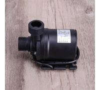 Mrisata Pompe à Eau Submersible sans Balais 12 V 800 L/H, Moteur CC Haute Performance à Faible Bruit, avec Structure de Plongée étanche Complète, pour Fontaines, Piscines, Aquariu (Noire)